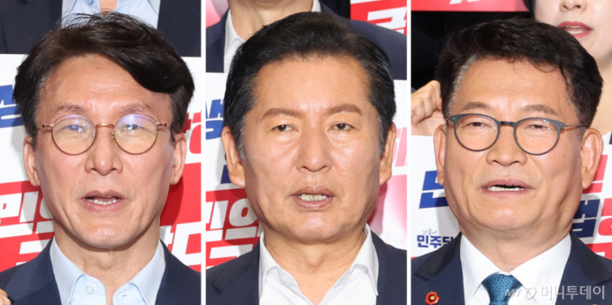 與전당대회 본격 레이스 시작…당대표 김·정·송 '3파전'
