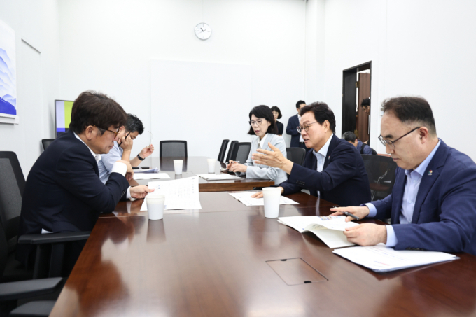 박완수 경남지사, 국회 방문…우주항공·남해안권 발전 특별법 조속 제정 건의