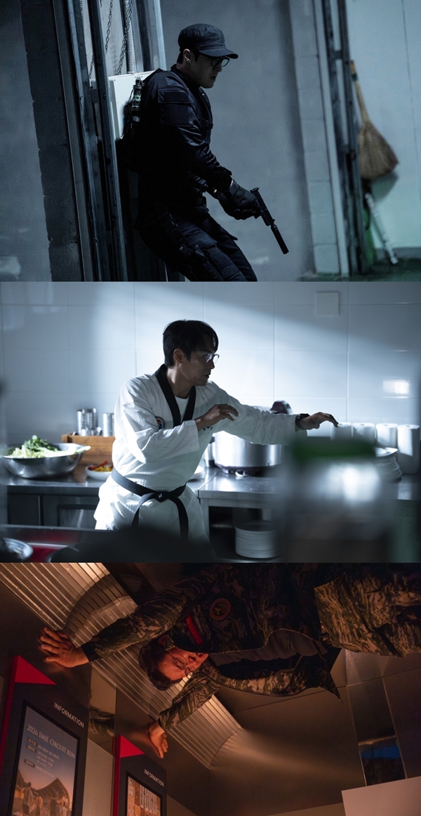 '김부장' 소지섭X최대훈X윤경호, "아직 안 끝났다"...로프→주먹 융단 폭격 액션