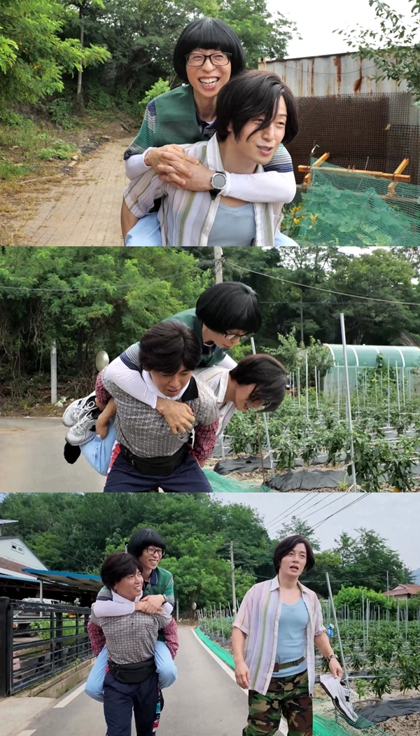 '놀면 뭐하니?' 유재석, 허경환·곽범 릴레이 납치에 함박미소