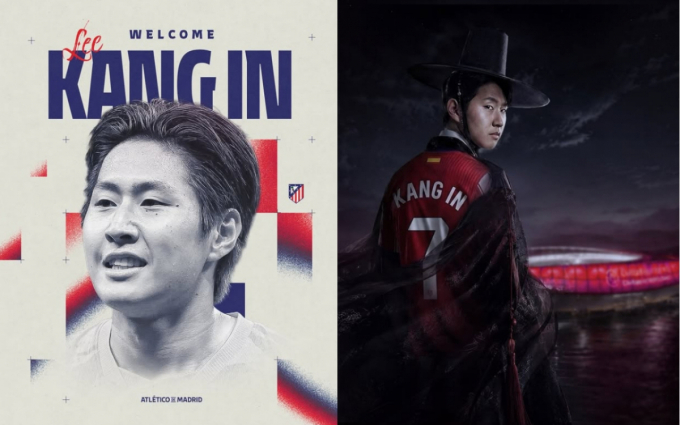 '에이스 상징' 7번 단 이강인, 파리 떠나 AT마드리드로..."PSG에 감사"