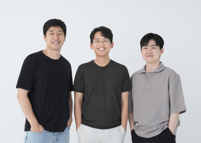 넘즈에이아이팀(왼쪽부터)조민용 공동창업자, 유재민 대표, 이두호 공동창업자/사진제공=넘즈에이아이