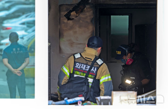 "의식 있지만 의사소통 못해"…경산 방화 피의자 조사 지연(종합)