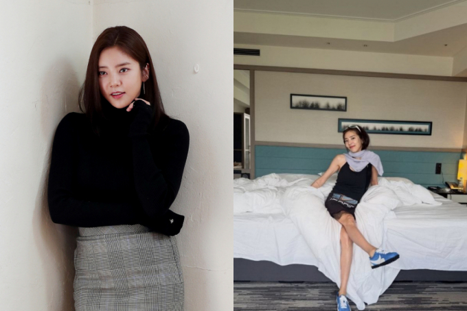 '비매너 뭇매' 손담비 "적당히 하시길"…호텔 객실 안 신발 직접 해명