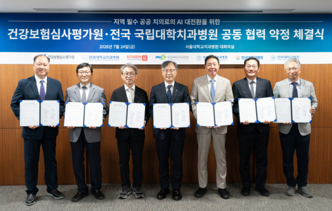 "지역·필수·공공 치의료 AI 대전환" 국립대치과병원-심평원 '맞손'