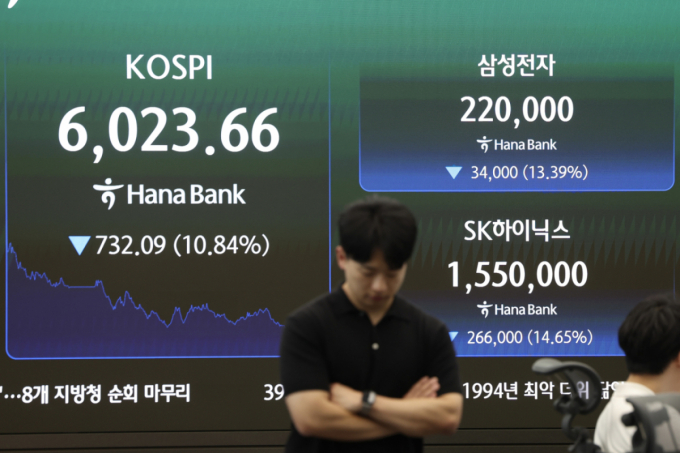 -11% 검은 화요일… 美中 반도체 쇼크, 코스피는 '7월 한파'