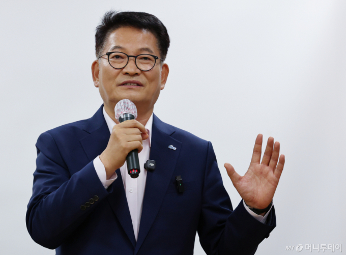 송영길, 신천지 개입설에 "후보들, 김민석 공격이 아니라 수사 촉구해야"