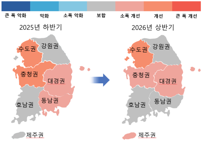 반도체 수출 161% 급증 지역경제 개선…공사비로 지역 건설경기 '휘청'