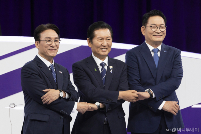 金 "내년 선거 필승" VS 鄭 "오직 당심" VS 宋 "국민 버팀목 될 것"
