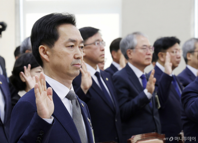 김지용 중수청장 "李대통령이 특정 사건 물어도 답변 안 할 자신 있다"