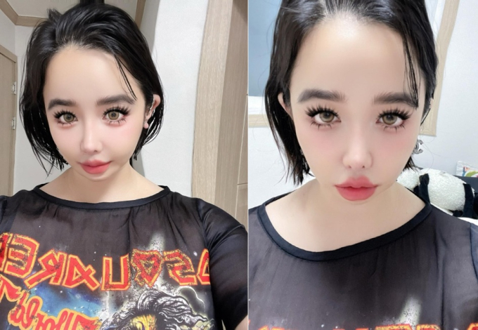 '활동 중단' 박봄, 오랜만의 근황…"샤넬 귀걸이 하고"