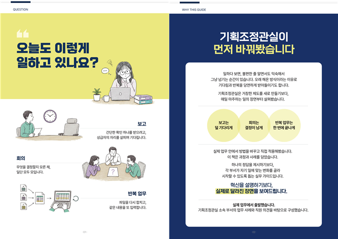 "중간보고 줄이고 출장 정산 직접"…인사처, 업무 관행 손본다