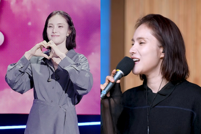 야윈 얼굴로 팬들 걱정 샀던 거미…2주 만에 밝아진 근황