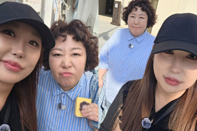 "누구세요?"...'37kg 감량' 풍자, 신기루 옆 V라인 자랑