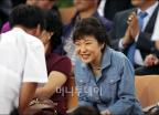 박근혜 '2011대구육상' 관람