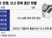 국민·신한·하나·농협銀, ELS 판매 중단…"소비자 보호 필요"
