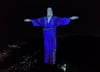 한-브라질 수교 기념…브라질 예수상 '한복' 입었다
