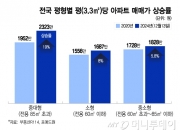 "20평은 작은데…" 다시 중대형 평수 인기? 매매가 19% 뛰었다