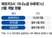 [단독]삼성전자, 10나노급 6세대 D램 개발 목표 6개월 미뤘다