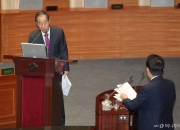 박지원, '출마' 한덕수에 