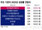 韓성장률 0%대로 낮췄다…1.6%→0.8% '반토막'