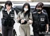 '손흥민 협박' 전 여친, 포승줄 묶인 채 등장... "초음파 조작인가" 질문에 묵묵부답