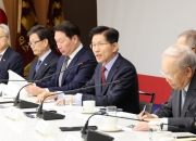 경제5단체장 "성장동력·구조개혁 절실", 김문수 "기업 담당 수석 두겠다"
