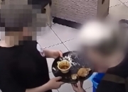 돈가스 2조각 남기고…"여기 머리카락" 환불한 여성, 반전 영상 '소름'