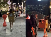 "만져봐" 길거리에 알몸 박스녀…"벌금형 너무 약해" 2심서 엄벌