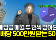 삼성맨 퇴사, 월급 끊겼지만..."월 500만원 따박따박" 투자 비결