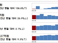 'LG엔솔 기저효과' 2월 주식 발행 전월대비 86.6% 감소