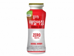 [신상품라운지]<strong>풀무원</strong>녹즙, 발효유 '매일아침 비피더스 사과' 출시