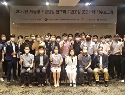 NIA, '지능형 초연결망' 모델 개발 지원…공모과제 착수보고회 개최