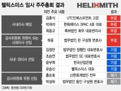 <strong>헬릭스미스</strong>도 새 최대주주가 이사회 장악…"소액주주 강경대응 지속"