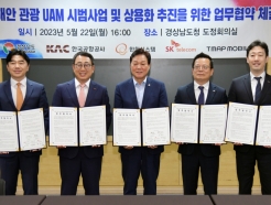'K-UAM 드림팀' 남해안 관광교통 개발 힘 모은다