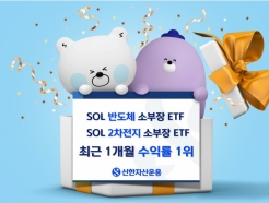 'SOL 반도체·2차전지 소부장' ETF…최근 한 달 수익률 1위 차지