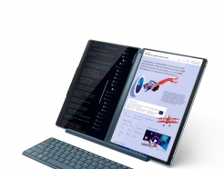 레노버, 세계 최초 듀얼 OLED 스크린 탑재한 '요가북 9i' 출시