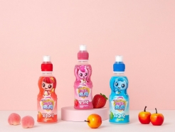 웅진식품 '캐치! 티니핑' 어린이음료, 한 달 만에 100만 병 판매