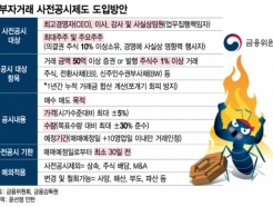 회장님 먹튀에도…내부자 거래 사전공시제 '세월아 네월아'
