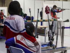 북한, 여자 사격에서 대회 첫 금메달… 러닝타깃 단체전 1위