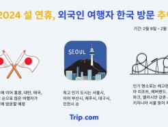 놀이공원·스키장 인기에 설연휴 한국 찾는 관광객 40% 껑충