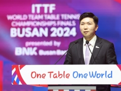 'One Table, One World' 부산세계탁구선수권 공식 개막, 유승민-현정화 탁구 레전드 총출동