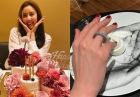 손담비, 네번째 손가락에 반지 사진…♥이규혁과 곧 결혼하나