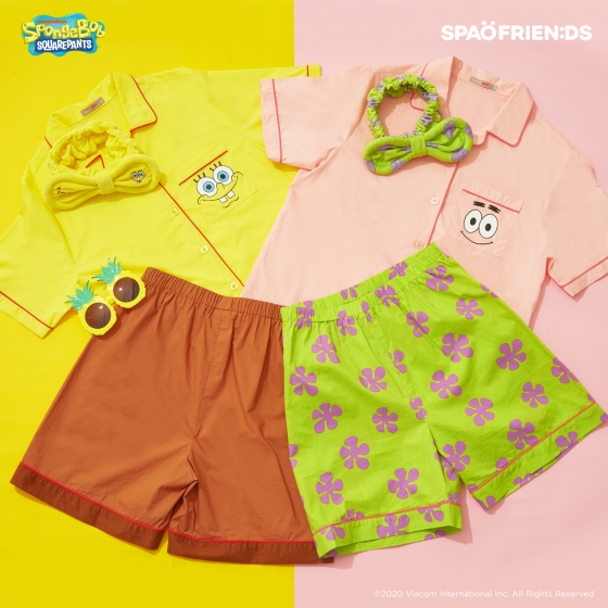 대원미디어X스파오, '네모바지 스폰지밥' 파자마 출시 - 머니투데이
