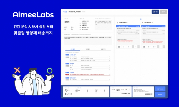 AI 기반 소분형 건강기능식품 시스템 에이미랩스, 2024 창업도약패키지... - 뉴스 썸네일 이미지