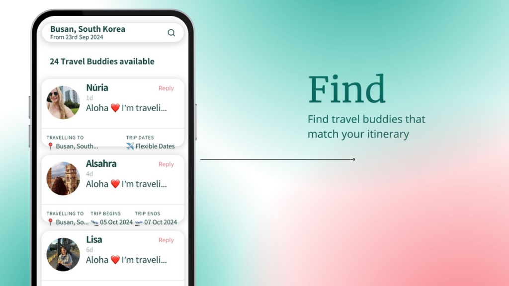 글로벌 여성 여행자 앱 노매드헐, Pre Series A 10억 투자 유치 - 뉴스 썸네일 이미지