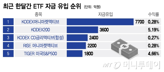 'AI반도체도, 2차전지도 흔들' 단기자금·시장지수 ETF에 돈 몰린다