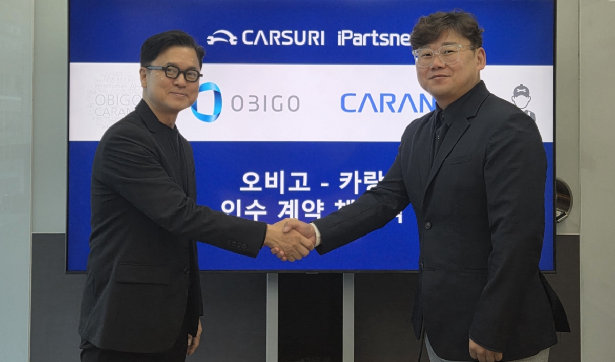 오비고, 자동차 애프터마켓 플랫폼 카랑 인수 