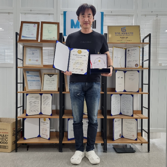 '스마트 면상 발열섬유' 엠셀, 2년 연속 '우수기술' 선정 - 뉴스 썸네일 이미지