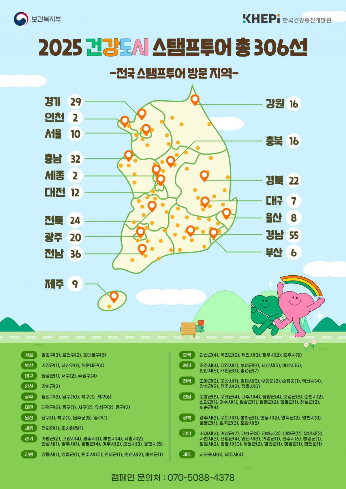 🚶‍♀️ 걸으며 건강 UP! 전국 ‘건강 도장 찍고’ 특별한 건강 캠페인 즐겨보세요!